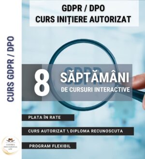 BUSINESS & MANAGEMENT - Curs GDPR / DPO - 242231