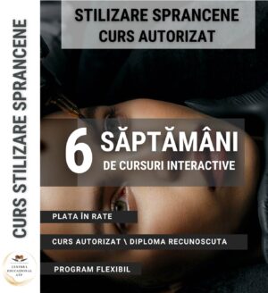 ÎNFRUMUSEȚARE - Curs Pensat (Stilizare Sprâncene) - RO/04/1012/241